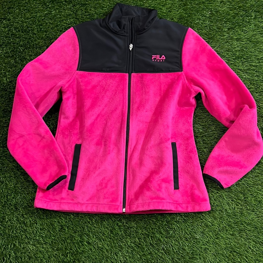 FILA Fleece Zip Up Jacket